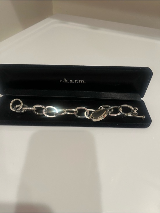 TIFFANY & CO BRACELET WITH A HEART CHARM Bracelet
